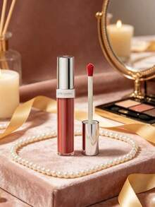 Designer PRADA Beauty Plumping Mirror Lip Oil #R221 Nude Pink Shade Repair Lip Lines Versatile Lip Cosmetic PRADA-3614274178180 - R221 - View 7