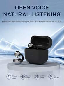Portable Rechargeable Clip-On Audio Amplifier, Multi-Level Adjustable Volume Noise Filter, Comfortable Wear Mini Amplifier, Suitable For Daily Chatting, Watching TV, Indoor Home, Outdoor Travel - View 4