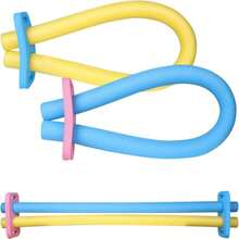 Blue Solid Sponge Foam Float Stick Anti Drowning Swimming Training Pool Float Noodle For Kids Adults - A - View 7