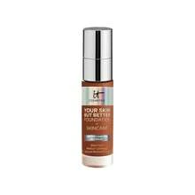 IT Cosmetics Your Skin But Better 底妝 + 保養 #51 Warm Rich Tone 30ml/1 Oz | 全遮瑕底妝兼保養功效，打造自然光澤妝感 | 12小時長效持妝，均勻膚色並遮蓋瑕疵 - Rich Warm 51 - 查看 7