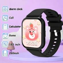 1.83-Inch Large Screen Smart Watch For Kids And Teenagers, Supports Call And Message Notifications, Sports Modes, QR Code Pairing, Weather Push, Customizable Widgets, Essential For Children's Daily Life - Multicolor - View 23