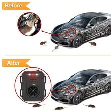 Car Rodent Repellent Device, Vehicle Rodent Deterrent, Car Wiring Rodent Repellent, High Temperature Resistant, Continuous Ultrasonic Rodent Repellent, Suitable For Trucks, SUVs, Cars, Outdoor Car Pest Repellent Device - Multicolor - View 3