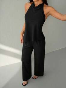 High-Visibility Pants - Black - View 1