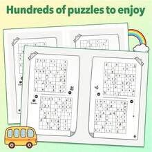 Children's Easy Sudoku Practice Book, Beginner Number Grid Puzzle For Early Learning, Select Age 3-6 6-9 9-12 12+ - Sudoku Book - View 3