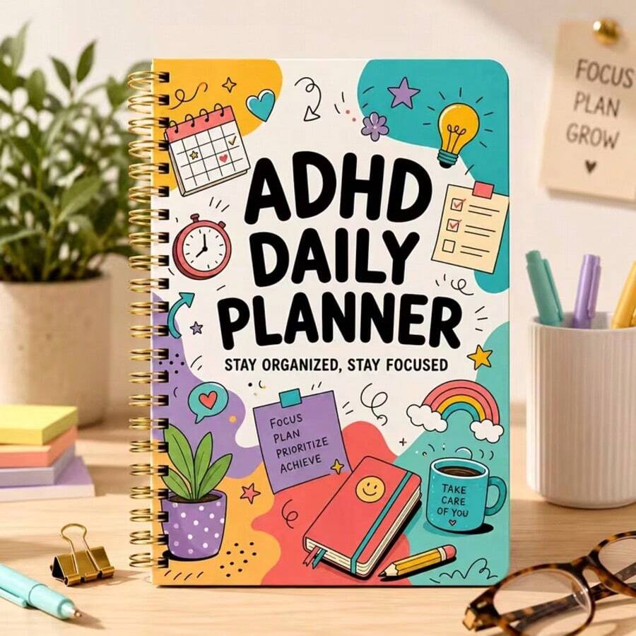 ADHD 清潔計畫表，居家清潔時程表，週/月/年清潔清單，斷捨離，家庭家務分工表