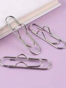 1/3/6PCS Creative Pen Clip Notebook Pen Insert Office Stationery Accessories For Convenient Carrying Pen Holder Pen Buckle Multi Functional Paper Clip, Learning Supplies - A - View 6