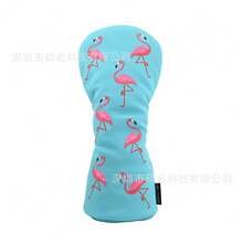 Flamingo Golf Wood Head Cover, Driver & Fairway Wood Headcover, PU Waterproof Golf Club Head Cover - Chicken Drumstick, Single - View 8