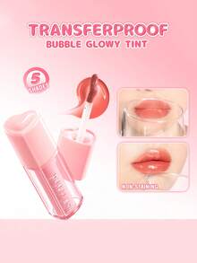PINKFLASH Lip Tint Is Hydrating And Long-Lasting, Waterproof And Smudge-Proof With Bright, Vivid Shades. It Resists Fading And Transfer. Ideal For Gen Z And Y2K Lovers For Parties And Dates, It's Also A Perfect Portable Gift For Birthdays And M - #NU02 - View 8