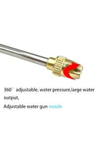Autowasch-Schaumsprühpistolen-Set, Metall-Langstange Hochdruck-Wassersprüher, Schnellkupplungsadapter 3/4" und 1/2", geeignet für Fahrzeugreinigung, Bewässerungszubehör - Übersicht 4