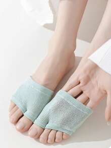 1/3/6/11 Pasang Kaos Kaki Setengah Jari Kaki Terpisah, Kaos Kaki Dua Jari Kaki Terbuka, Kaos Kaki Jepit Jala Musim Panas Anti Selip Terpisah - MultiWarna - View 3