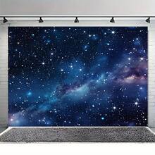 1-Piece Package, With A Background Cloth And A Decorative Background Photo Prop For The Theme Of The Starry Night Sky And Space Galaxy. The Background Banner Is Suitable For Indoor And Outdoor Decoration And Studio Props. - Multicolor - View 5