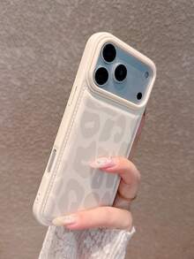 時尚白色豹紋手機殼 適用於 iPhone 18 Pro Max/18 Pro/18/17 Pro Max/17 Pro/17 Air/17/16/16 Pro Max/16 Plus/16 Pro/16E/15/15 Pro Max/15 Pro/15 Plus/11/12/13/14 Pro Max/12 Pro/12 Pro Max/13 Pro/13 Pro Max/14 Pro/14 Pro Max 軟殼 - [白色]豹紋 - 查看 4