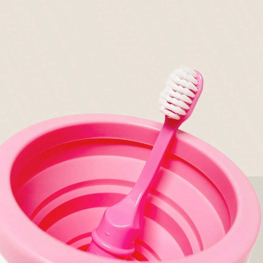 MINISO Sanrio 折疊杯廁所套裝,卡通可愛,耐用便攜,適合旅行 (1件) - 彩色 - 查看 1