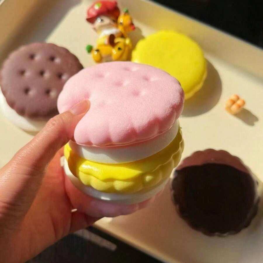 Layered Macaron Squishy, Macaron Cake Squishy, Macaron Cookie Squishy Toy, Customizable Color Squishy Toy, Birthday Gift, Holiday Gift, Valentine's Day Gift, Easter Gift, Gift, High Quality Slow Rebound Squishy Toy