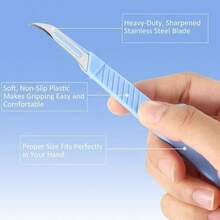 Blue Sewing Cutting Tool Set, Includes Thread Organizer, Thread Cutter And Cutting Scissors For Removing Stitches - Set - View 4