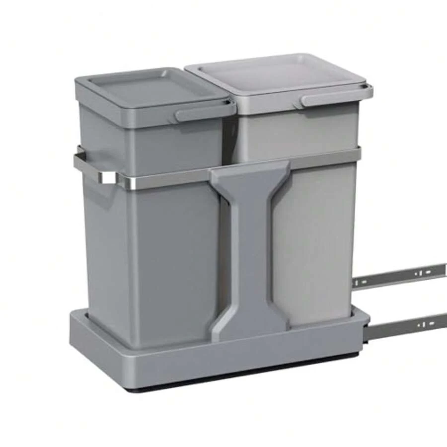 Countertop & Hanging Trash Cans - Gray - View 1