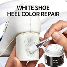 High Heel Dye Cream, Multiple Colors Available, Leather Color Restoration Shoe Oil, Heel Paint Repair, Shoe Toe Wear Refurbishment And Color Change Paste - 彩色 - 查看 3