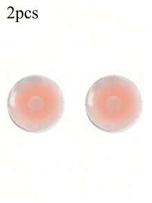 12pcs Reusable Silicone Nipple Covers With Gift Box, Invisible Adhesive Breast Petals, Seamless Concealing Patches For Backless Dresses - Apricot - View 15
