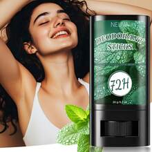 1pc Mint Scented Deodorant Stick, 72-Hour Long Lasting, Designed For Stubborn Body Odor, Eliminates Odor, Perfect For Work, Dating And Home Use, Suitable For Daily Use, Can Be Used On All Parts Of The Body, Portable, Gift - Mint - View 5