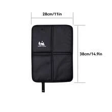 1pc Portable Oxford Cloth Folding Seat Cushion, Waterproof & Dirt-Resistant Ground Mat For Hiking, Picnic, Camping, Beach, Heat-Insulated - Multicolor - View 4