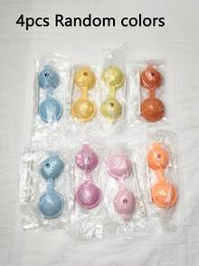 4 件/2 件/1 件硅胶棒棒糖形状冰球模具、冰棒模具、冷冻冰块托盘、创意棒棒糖冰淇淋模具、冷冻冰块托盘、冰球制作器、冰淇淋模具、冰棒模具、硅胶棒棒糖模具、DIY 冰淇淋冰棒、耐热和耐寒冰球制作器 - 彩色 - 查看 16