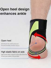 Unisex Ankle Compression Sleeve Suitable For Daily Sports Fitness Weightlifting Exercise Cycling Yoga Pilates Camping Hiking Basketball Walking And Other Occasions Ankle Support Compression Leg Sleeve Gym Sets Running Gym Equipment - Multicolor - View 12