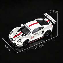 Porsche Bburago 1:43 合金模型車 18-38302  911 RSR 白色 收藏級玩具車 展示模型 - 彩色 - 查看 12