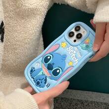 Casing Ponsel Silikon Gelembung 3D Disney Stitch, Pelindung Anti Guncangan Kartun Lucu, Kompatibel dengan iPhone 18 Pro Max, 18 Pro, Kompatibel dengan iPhone 12, Kompatibel dengan iPhone 12 Pro, Kompatibel dengan iPhone 13 Pro/14 Pro/15 Pro, Kompatibel dengan iPhone 12 Pro Max/13 Pro Max/Kompatibel dengan iPhone 14 Pro Max/Kompatibel dengan iPhone 15 Pro Max, Kompatibel dengan iPhone 14 Plus/15 Plus, Kompatibel dengan iPhone 16, Kompatibel dengan iPhone 16 Pro/Pro Max/Plus, Kompatibel dengan iPhone 17 Pro/Pro Max - Biru - View 2