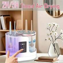 Three In One Automatic Makeup Brush Cleaning Dryer, Electric Makeup Brush Cleaning Machine With Bracket, Integrating Cleaning And Air Drying, Suitable For Various Sizes Of Makeup Brushes, Is A Favorite Gift For Ladies - Multicolor - View 8