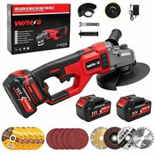 WANSE Electric Sanders & Polishers - Red - View 4