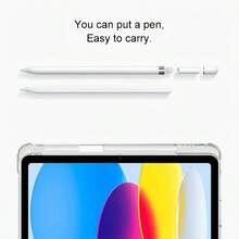 3折平板保護殼，相容 Honor Pad X8a 平板保護殼，霧面質感，智慧睡眠/喚醒，附筆槽，全方位防摔，Tab M11 保護殼，MatePad 保護殼，相容 MatePad SE 11 吋，Pad2/Pad SE 11 吋平板保護殼，相容 iPad 10 代平板保護殼，A16 保護殼 - 淺藍色 - 查看 5