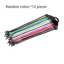 12pcsElastic Nylon Eyeglass Chains,Sporty Style Anti-Slip Eyewear Retainer Cords, Universal Fashion Glass Straps, Durable Eyeglass Lanyard Accessories - Multicolor - View 14