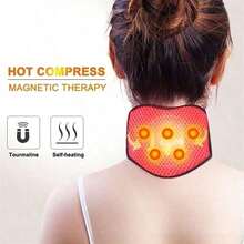 Unisex Self-Heating Warm Windproof Neck Warmer/Scarf, Suitable For Sports And Fitness Activities - Black - View 7
