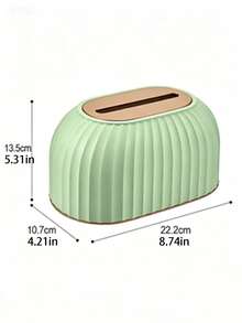 Stylish Tissue Box With Bottom Buckle To Secure Paper Towels Durable Tissue Holder For Minimalists Vintage Tissue Box Perfect For Nightstand Minimalist Tissue Box Home Essentials Bathroom Decor Office Kitchen Paper Towel Holder - Multicolor - View 16
