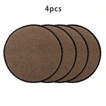 2pcs/4pcs/6pcs Chair Seat Cushions, Foam Chair Pads, Suitable For Indoor Dining Room And Living Room Chairs, Office Chairs, Non-Slip Design, Durable Fabric, Comfortable For Home - Khaki - View 11