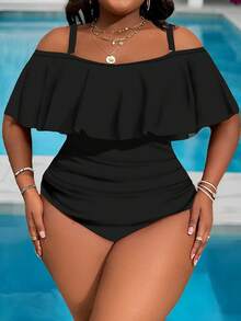 Plus Size Bikini Sets - Negro 4 - View 1