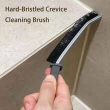 1pc Long Handle Gap Cleaning Brush, Heavy Duty Deep Cleaning Brush, Suitable For Bathroom, Bathtub, Kitchen, Tile Gaps, Window Tracks And Various Narrow Gaps, Multi-Functional Household Cleaning Tool - Standard Model - View 3