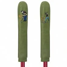 1PC Playing Golf Alone Pattern Design Golf Pointing Rod Cover Direction Indicator Rod Cover Dustproof Durable Positioning Rod Practice Stick Protective Cap, Available In Two Patterns - Multicolor - View 2