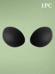 1pc Women's Adhesive Silicone Invisible Bra, Wedding Breast Pads, Summer Dress Tank Top Underwear Accessory - Multicolor - View 8