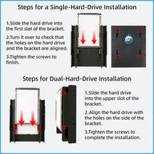 2.5" To 3.5" SSD/HDD Drive Mounting Bracket ABS Hard Drive Tray Adapter, For Computer Hardware Upgrade - View 4