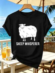 Funny Autumn Wheel Whisperer T-Shirt, 100% Cotton, Relaxed Fit, Street Hip Hop, Breathable - Black - View 2