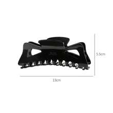1 pieza Pinza de pelo con lazo grande estampado de leopardo, material grueso vintage, adecuado para cabello grueso, accesorio de pelo vintage hueco, adecuado para cabello grueso, pinza de pelo primavera/verano, pinza de pelo para uso diario - Multicolor - Ver 10
