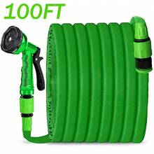 Multifunctional High-Pressure Garden Hose, 7 Spray Modes, Heavy-Duty PVC Hose, Suitable For Watering Plants, Car Washing, Lawn Irrigation, Pet Cleaning And Other Outdoor Tasks, All-Season Use - Sets - View 5