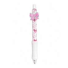 1/4pcs Retractable Pens, 0.5Mm Fine Black Ink,Three-Dimensional Bowknot Design, Sponge Handle Comfortable Soft Grip, Back To School, First Day Of School - Multicolor - View 15