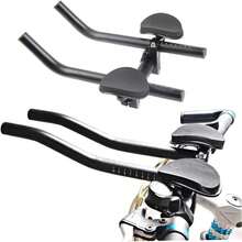 TT Handlebar Aero Bars Bicycle Rest Handlebar Bike Aluminium Alloy Arm Rest Handlebar Bicycle Tri Bars Relaxlation Handlebars For Most Bike - Multicolor - View 3