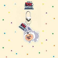 1 Set 8pcs SKZOO SKZ TOY WORLD Keychain, Cute Animal Series With Clothes Keychain Pendant, Suitable For Fans And Gifts - Multicolor - View 12