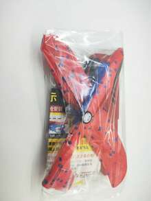 1件耐用EVA泡棉發射飛機玩具，長距離發射槍，適合戶外活動與節日聚會 - 彩色 - 查看 8