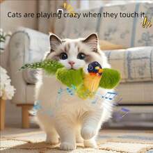 Simulation Bird Cat Toys Cats Interactive Cat Toy Realistic Bird Sound Cat Toy Plush Cat Toy Catnip Cat Toy For Cats Kitten Toy - View 4