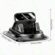 1pc 360° Rotating Dashboard Phone Holder, Nano Gel Base Enhanced Grip, Auto Lock Prevents Overheating, Car Phone Mount, Car Accessories, Car Interior Essentials, Men's/Women's Car Accessories - A - View 9