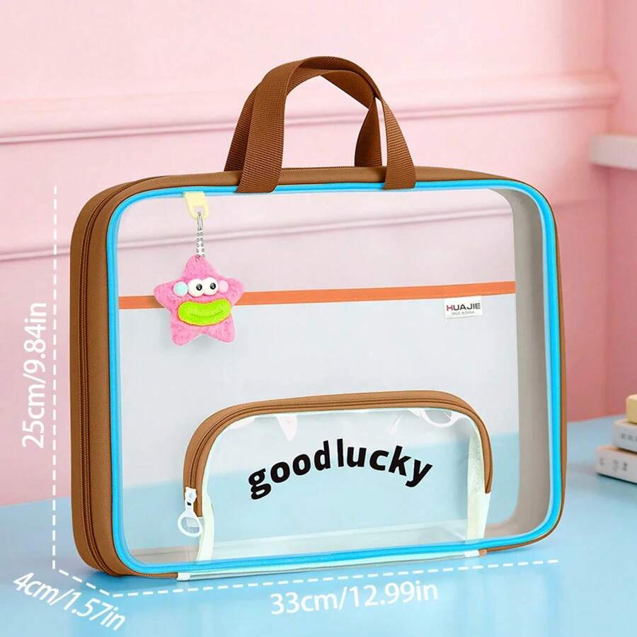 Kids File Jackets & File Pockets - Beige - View 1